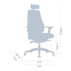 Orlando 24 órás ergonomikus forgószék