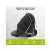 TnB Ergonomic Laser Wireless & Bluetooth Vertical mouse Black