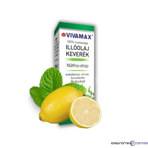 Nátha-stop illóolajkeverék eukaliptusz, citrom és borsmenta olajokkal (10ml)